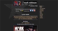 Desktop Screenshot of markrobinsonguitar.com